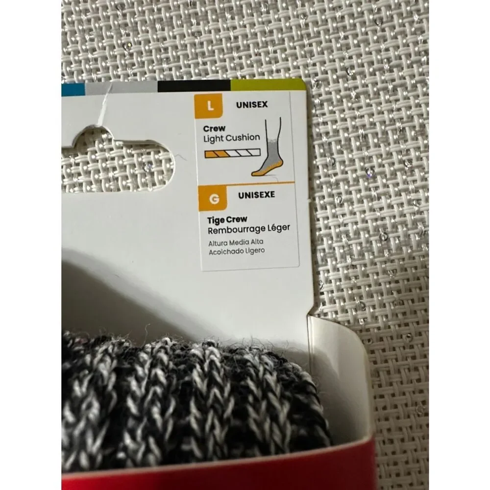 SmartWool L Unisex Everyday Cozy Waffle Press Crew Light Cushion Merino Socks
